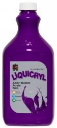Liquicryl acrylic paint Fluoro Purple
