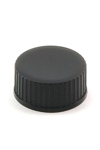 Cap black 20mm w/o wad