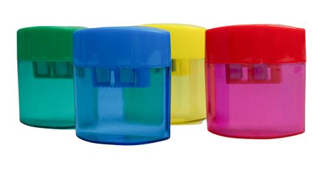 Sharpeners plastic double hole oval Stat