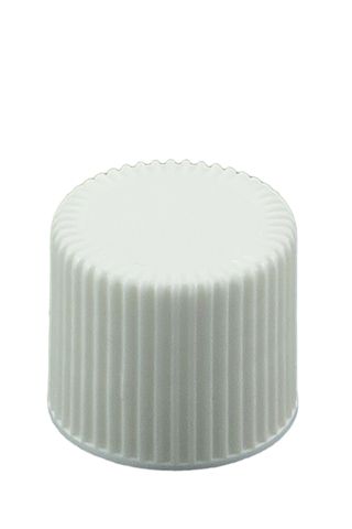 Cap wadded white 20-415 thread (20mm)