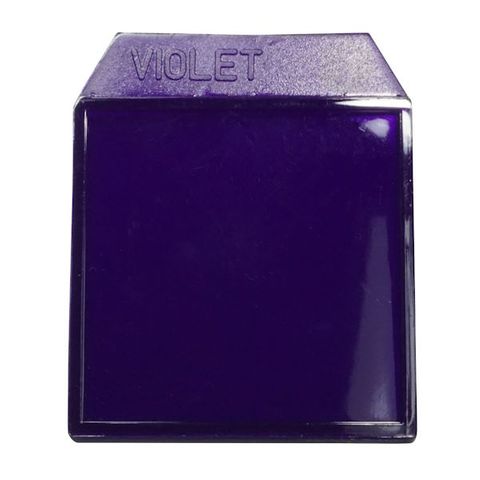 Light box filter plastic Violet 50x50mm