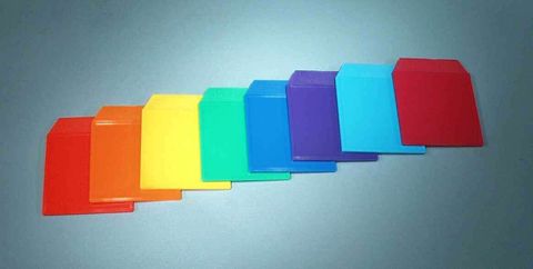Light box colour card Magenta 50x50mm