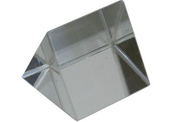 Prism glass 38mm 60x60x60d equilateral