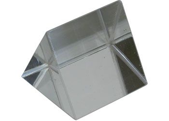 Prism glass 50mm 60x60x60d equilateral