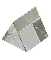 Prism glass 50mm 90x45x45D Right Angle