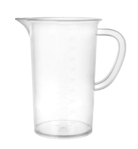 Jug tall form grad. PP 1000ml moulded