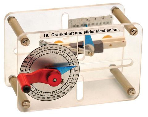 Crankshaft and slider demonstrator