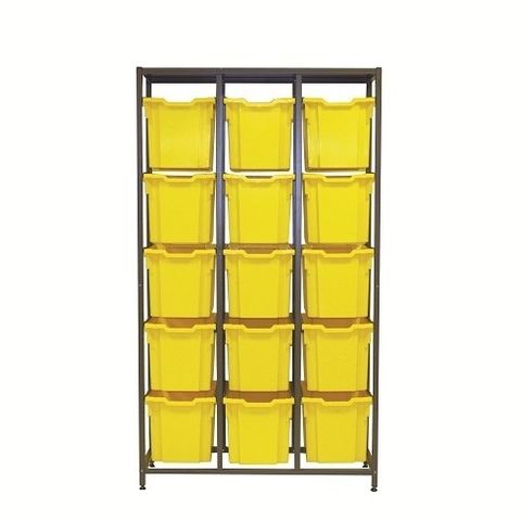 Frame triple column 1850mm  15 F3 trays