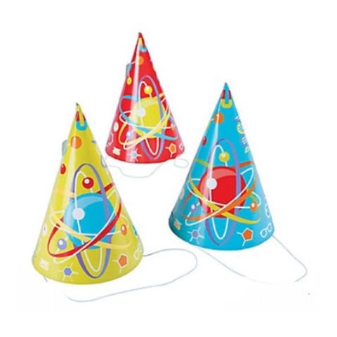 Science Party hats