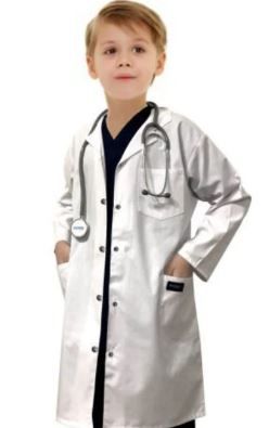 Lab coat kids size 6