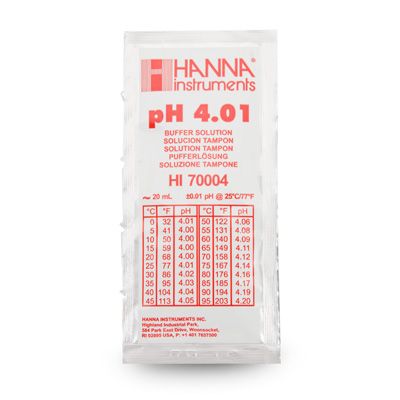 Buffer sachets pH 4.01 (20ml)