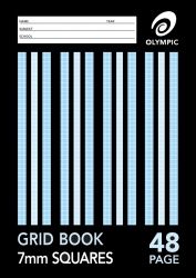 Grid book Olympic A4 7mm grid 48pg