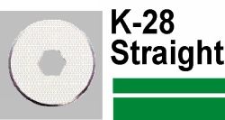 Blades K-28 straight disc cutter Carl