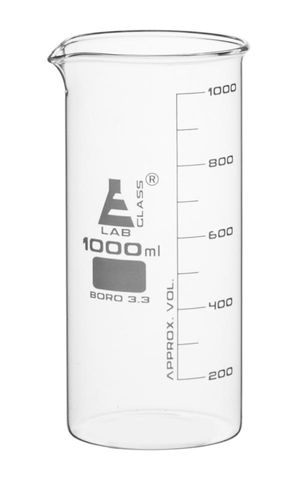 Beakers glass tall form 1000ml boro
