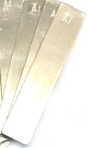 Electrode strip Aluminium 100x19mm