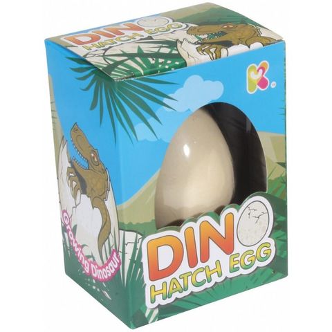 Small dino hatching egg