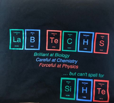 Lab Tech T-shirt Small