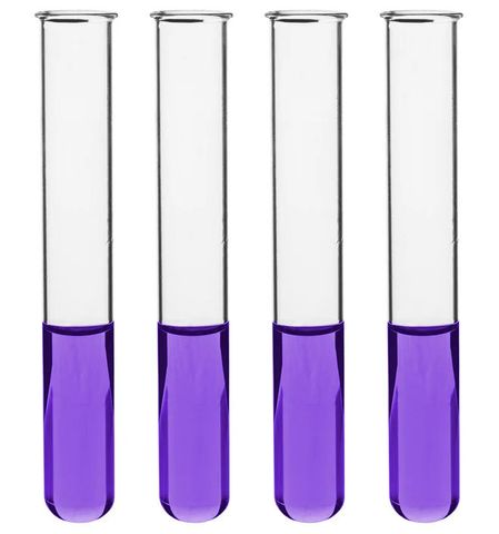 Test tube glass 16x150mm rim light wall