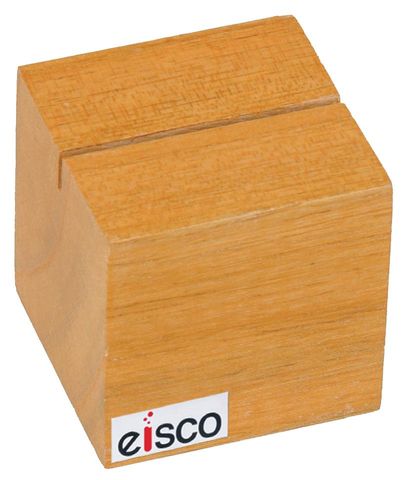 Mirror support block wooden