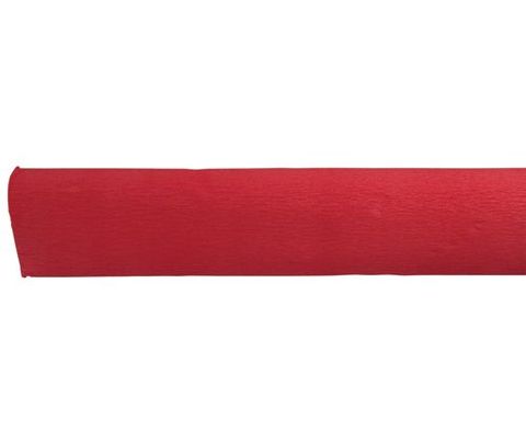 Crepe Log 500mm x 25m Red