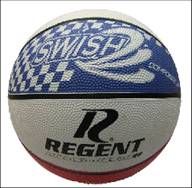 Swish Basketball Size 7 - Red/White/Blue
