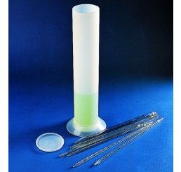 Pipette jar PP with lid 426 x 82mm (HxD)