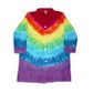 Lab coat tie-dye Medium