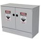Cabinet "CORROSIVE" 100lt HDPE non-metal