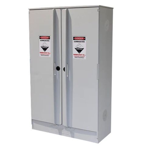 Cabinet "CORROSIVE" 250lt HDPE non-metal