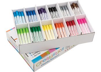 Creatistics chunky colouring markers