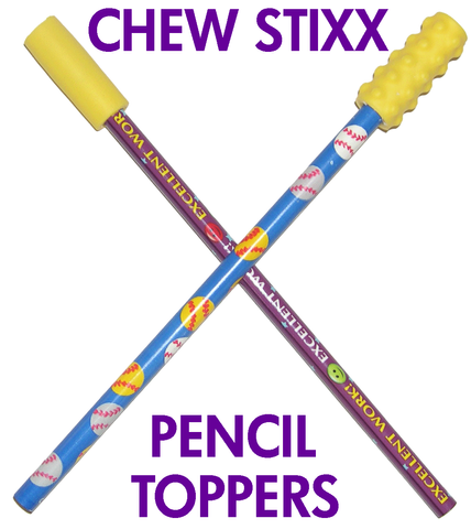 Chew Stixx - pencil topper grape