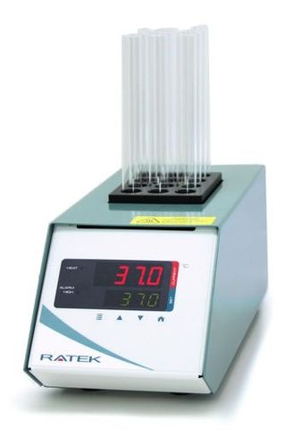 Single dry block heater max. 200C