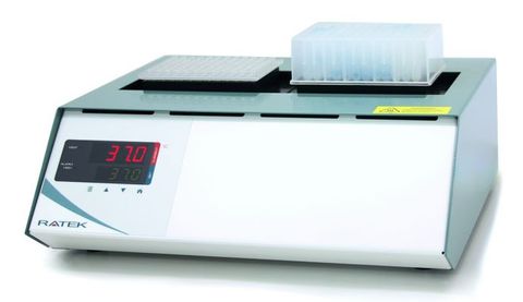 Four dry block heater max. 200C