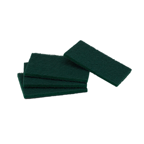 Scourers regular duty green 100x150mm