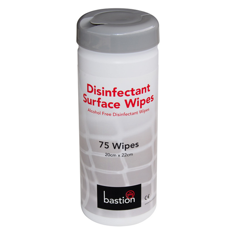 Wipes disinfectant surface 20x22cm 75s