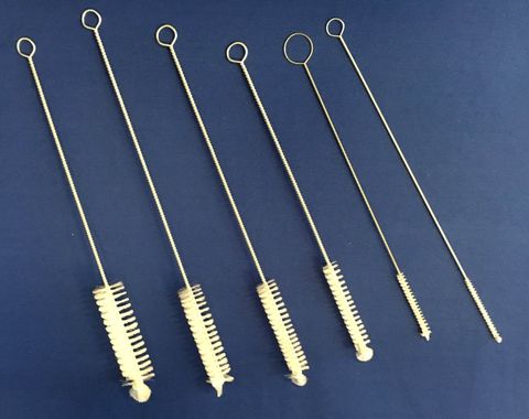 Brush nylon fan tip 12mm diam head