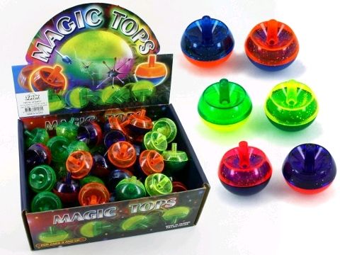 Magic spinning top plastic
