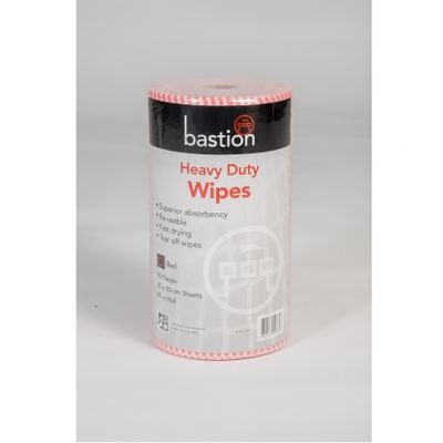Wipes heavy duty 45m 30x50cm Red 90s