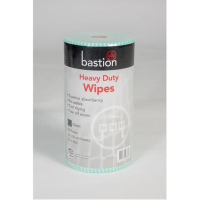 Wipes heavy duty 45m 30x50cm Green 90s