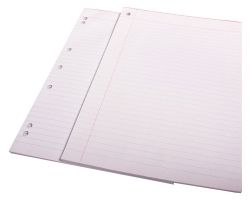 Office pads Quill A4 bank ruled 7 hole