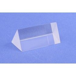 Prism optical glass equilateral 25x50mm