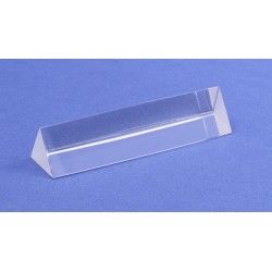 Prism optical glass equilateral 25x100mm