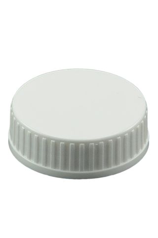 Cap white 33mm wadded 33-400 finish