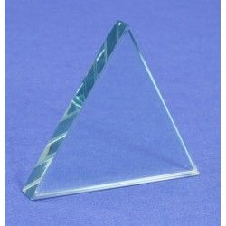 Prism glass equilateral 75x10mm