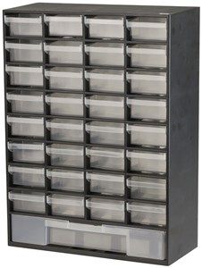 Drawer cabinet 8x4 and 1x large 33 trays