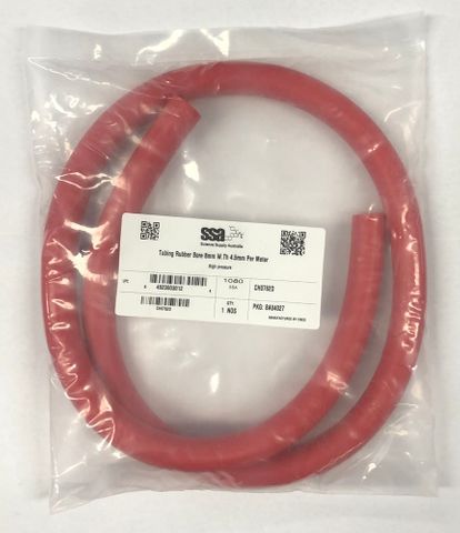 Tubing rubber vacuum 8mm ID 4.5mm wall