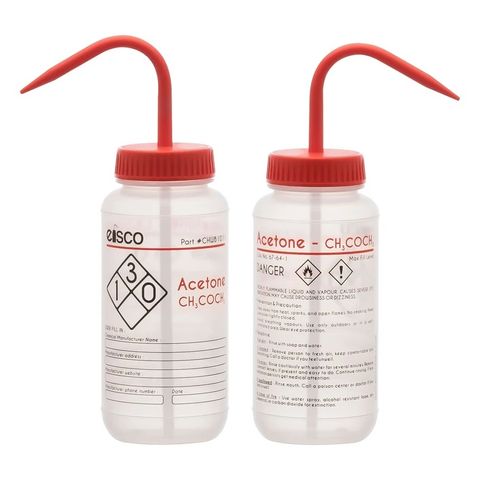 Bottle wash "Acetone" 500ml