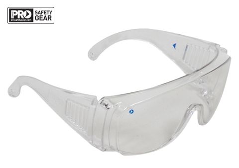 Glasses Safety clear PC conforms to A.S.