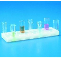 Cuvette rack PE holds 12x 10mm cells