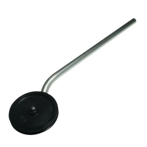 Pulley nylon on rod offset 50mm diam.